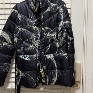Just Cavalli Multicolor Snake Print Jacket. Never worn!!